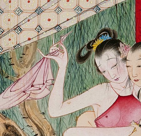 修文县-迫于无奈胡也佛画出《金瓶梅秘戏图》，却因此成名，其绘画价值不可估量